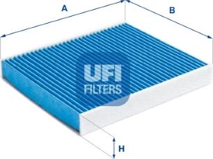 UFI 34.402.00 - Suodatin, sisäilma inparts.fi