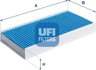 UFI 34.142.00 - Suodatin, sisäilma inparts.fi