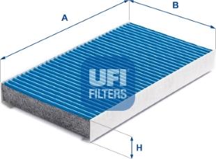 UFI 34.155.00 - Suodatin, sisäilma inparts.fi