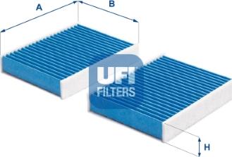 UFI 34.294.00 - Suodatin, sisäilma inparts.fi