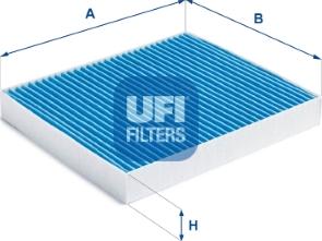 UFI 34.275.00 - Suodatin, sisäilma inparts.fi