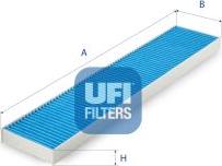 UFI 34.413.00 - Suodatin, sisäilma inparts.fi