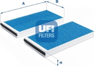 UFI 34.397.00 - Suodatin, sisäilma inparts.fi