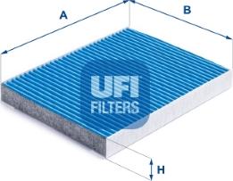 UFI 34.171.00 - Suodatin, sisäilma inparts.fi