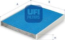 UFI 34.314.00 - Suodatin, sisäilma inparts.fi