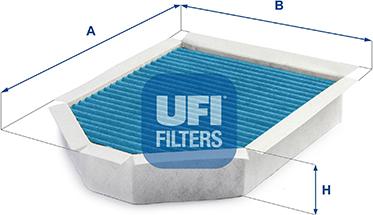 UFI 34.377.00 - Suodatin, sisäilma inparts.fi