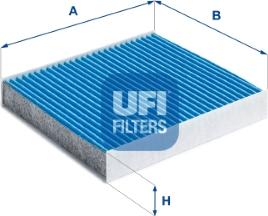 UFI 34.244.00 - Suodatin, sisäilma inparts.fi