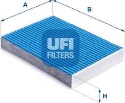 UFI 34.257.00 - Suodatin, sisäilma inparts.fi