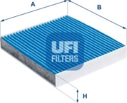 UFI 34.266.00 - Suodatin, sisäilma inparts.fi