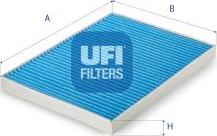 UFI 34.263.00 - Suodatin, sisäilma inparts.fi