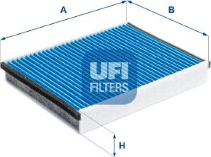 UFI 34.218.00 - Suodatin, sisäilma inparts.fi