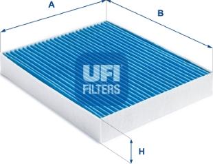 UFI 34.350.00 - Suodatin, sisäilma inparts.fi