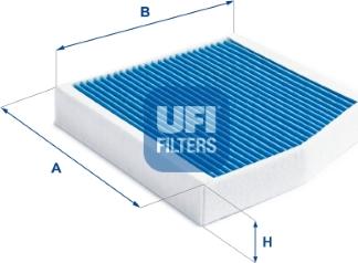 UFI 34.236.00 - Suodatin, sisäilma inparts.fi