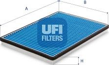 UFI 34.224.00 - Suodatin, sisäilma inparts.fi