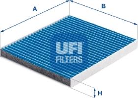 UFI 34.221.00 - Suodatin, sisäilma inparts.fi