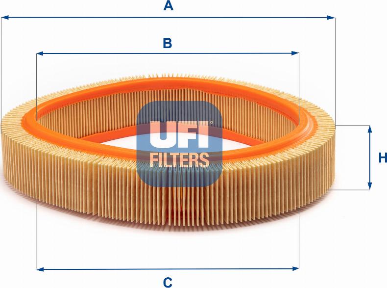 UFI 30.922.01 - Ilmansuodatin inparts.fi