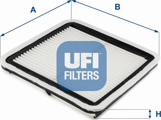 UFI 30.615.00 - Ilmansuodatin inparts.fi