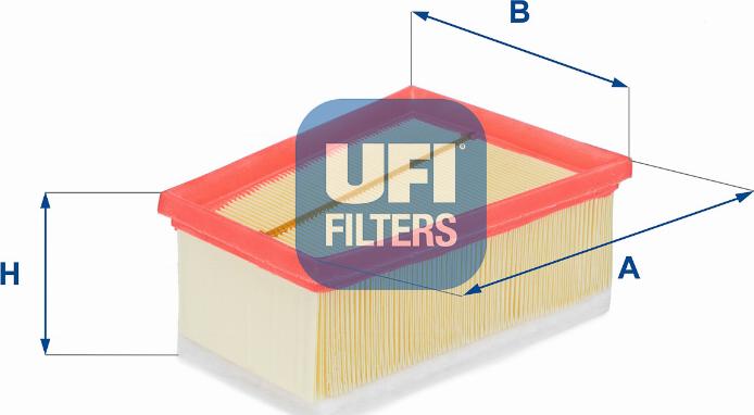 UFI 30.147.00 - Ilmansuodatin inparts.fi