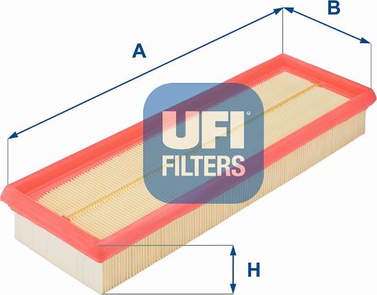 UFI 30.150.00 - Ilmansuodatin inparts.fi