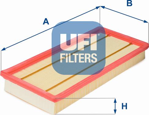 UFI 30.153.00 - Ilmansuodatin inparts.fi