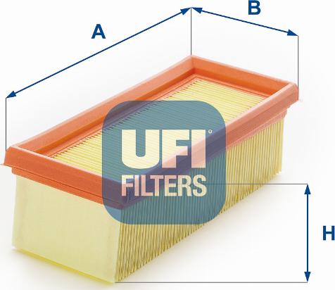 UFI 30.163.00 - Ilmansuodatin inparts.fi