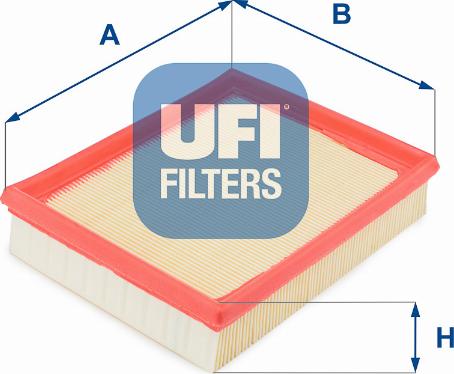 UFI 30.117.00 - Ilmansuodatin inparts.fi