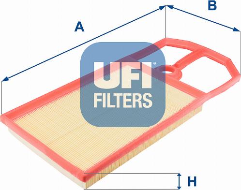 UFI 30.124.00 - Ilmansuodatin inparts.fi