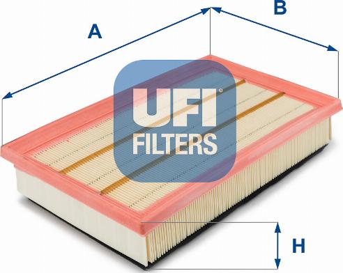 UFI 30.128.00 - Ilmansuodatin inparts.fi