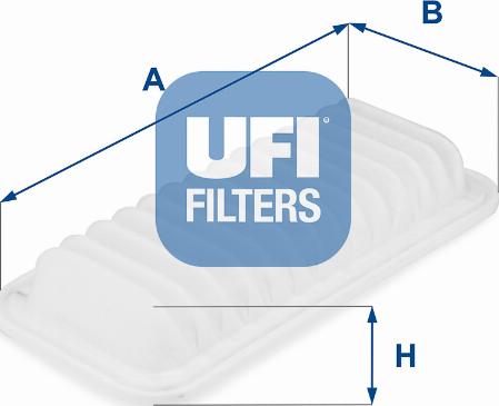 UFI 30.175.00 - Ilmansuodatin inparts.fi