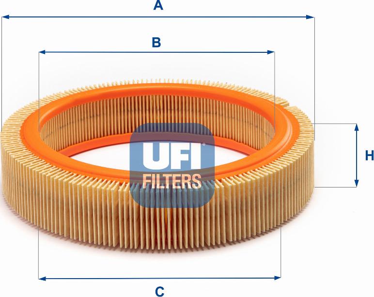 UFI 30.807.00 - Ilmansuodatin inparts.fi