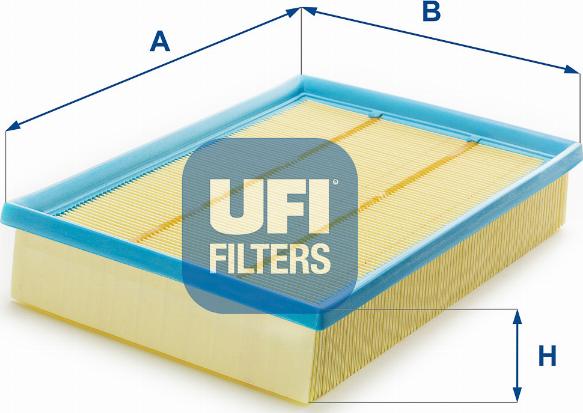 UFI 30.245.00 - Ilmansuodatin inparts.fi