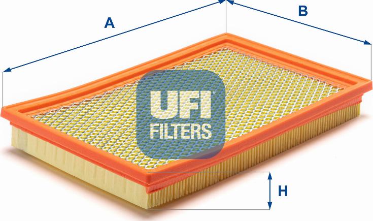 UFI 30.263.00 - Ilmansuodatin inparts.fi