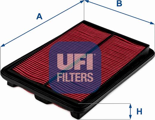 UFI 30.724.00 - Ilmansuodatin inparts.fi