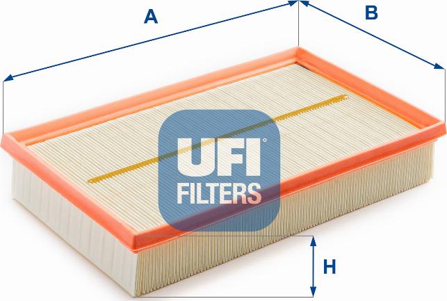 UFI 30.A45.00 - Ilmansuodatin inparts.fi