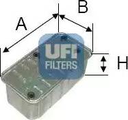 UFI 24.325.00 - Polttoainesuodatin inparts.fi