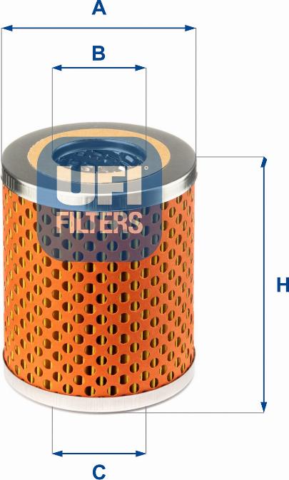 UFI 25.413.00 - Öljynsuodatin inparts.fi