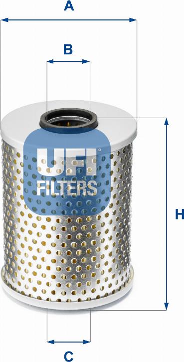 UFI 25.548.00 - Öljynsuodatin inparts.fi