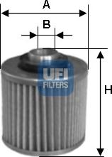 UFI 25.514.00 - Öljynsuodatin inparts.fi
