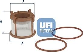 UFI 26.171.00 - Polttoainesuodatin inparts.fi