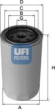 UFI 23.124.01 - Öljynsuodatin inparts.fi