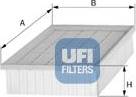 UFI 30.131.00 - Ilmansuodatin inparts.fi