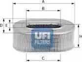 UFI 27.846.00 - Ilmansuodatin inparts.fi