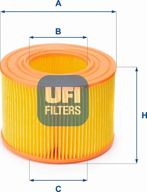 UFI 27.149.00 - Ilmansuodatin inparts.fi