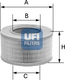 UFI 27.752.00 - Ilmansuodatin inparts.fi