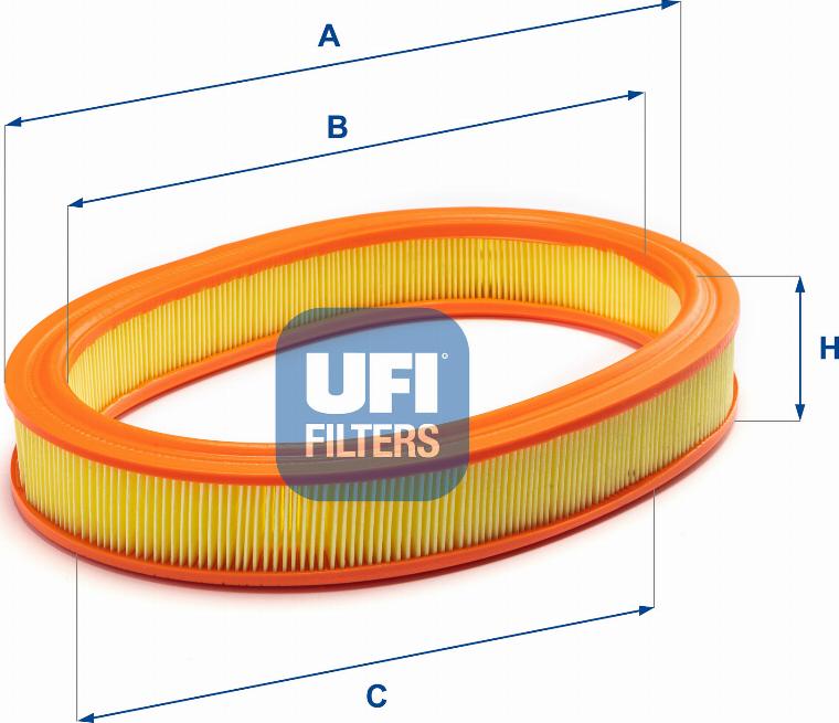 UFI 27.177.00 - Ilmansuodatin inparts.fi