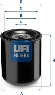 UFI 27.344.00 - Ilmankuivaus patruuna, paineilmalaite inparts.fi