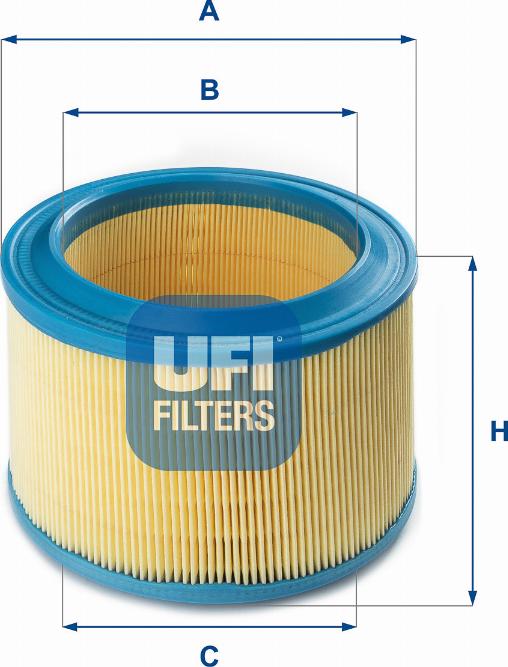 UFI 27.239.00 - Ilmansuodatin inparts.fi