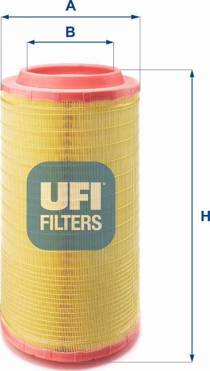 UFI 27.E35.00 - Ilmansuodatin inparts.fi