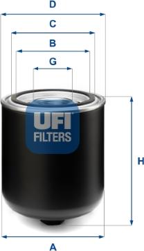 UFI 27.F30.00 - Ilmansuodatin inparts.fi