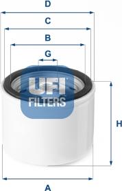 UFI 27.VGT.00 - Ilmasuodatin, turboahdin inparts.fi